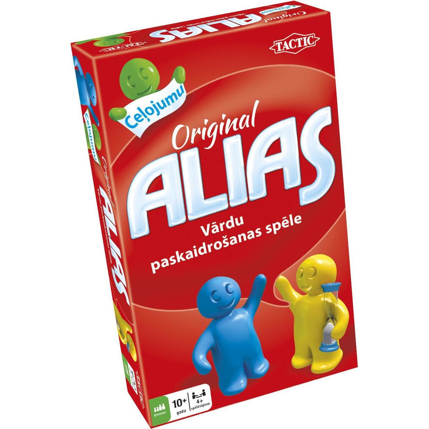 Tactic TACTICS Game Alias Original, travel version, Latvian (Litauisch)
