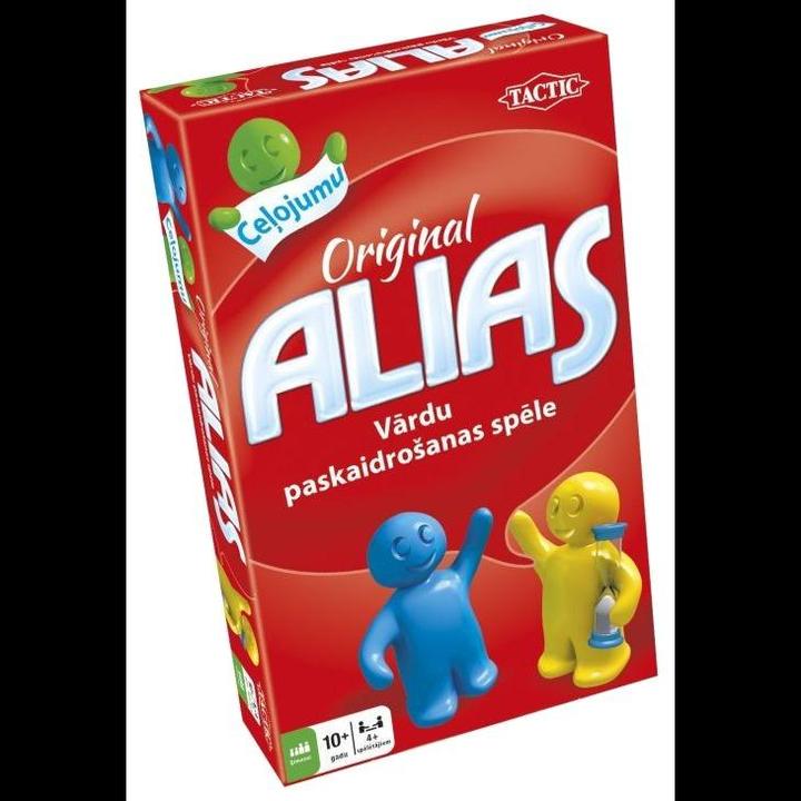 Image du produit Tactic TACTICS Game Alias Original, travel version, Latvian (Lituanien, 4 Joueur)