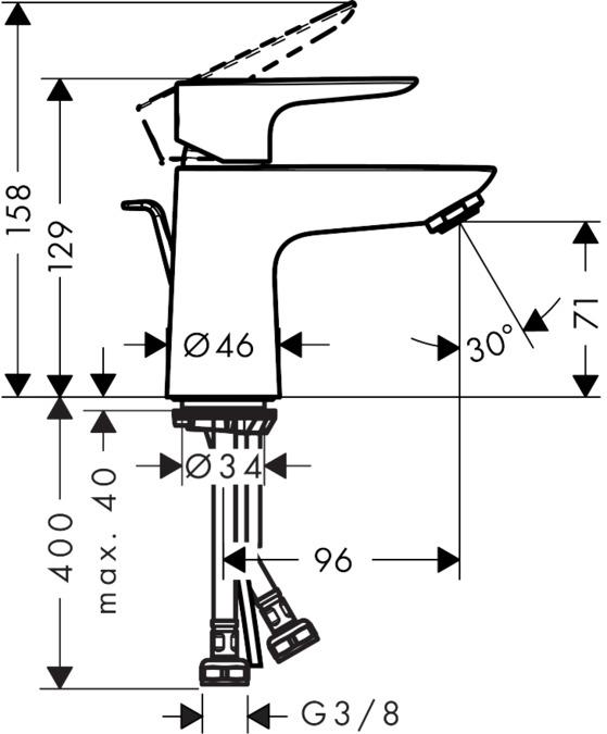 Produktbild hansgrohe Talis E Chrom