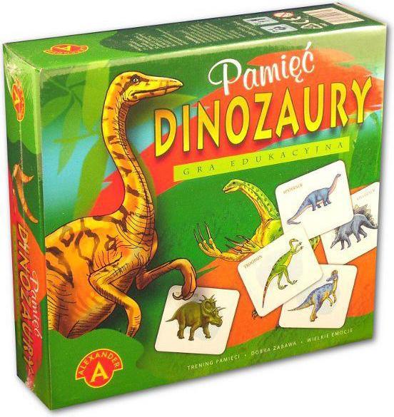Actual product image Alexander Memory Game "Dinosaurs" - (0533) (Polish)