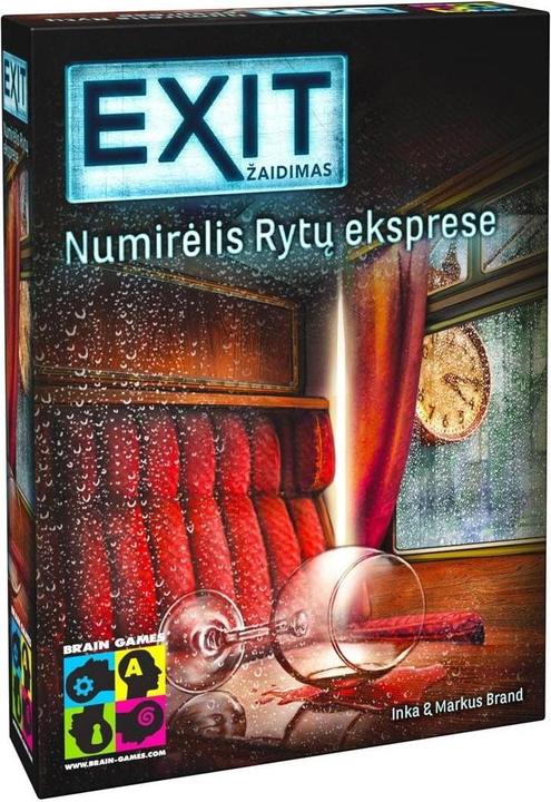 Produktbild Brain Games EXiT: Dead in the Eastern Express LT (Litauisch, 1 - 6 Spieler)