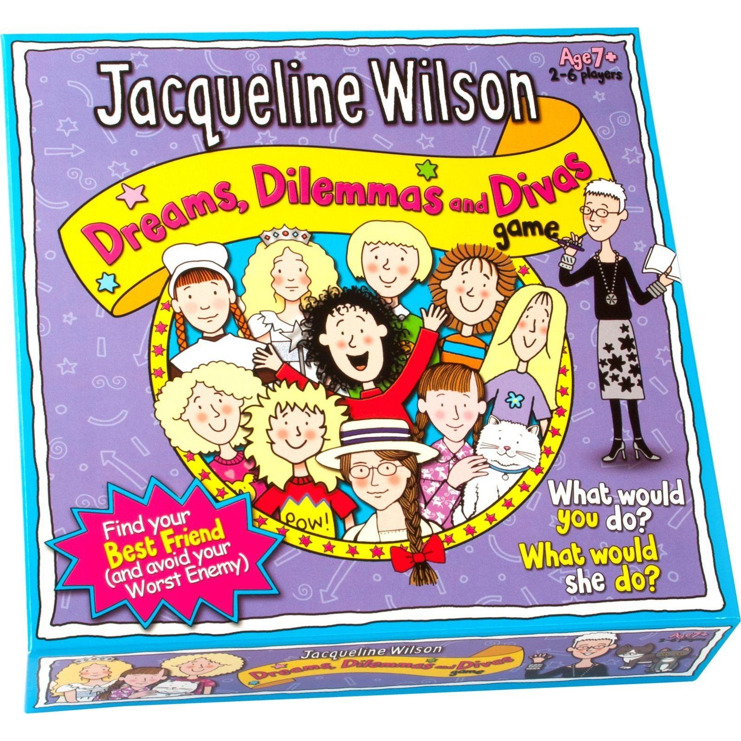 University Games Jacqueline Wilson board game - Dreams, Dilemmas and Duos (Englisch)