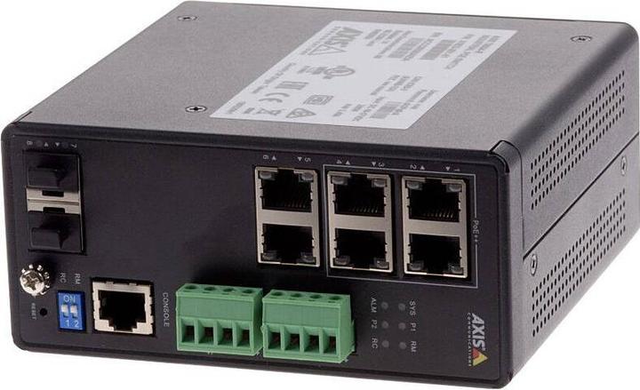 Actual product image Axis T8504-R 4 Port PoE++ Rugged Switch (4 Ports)