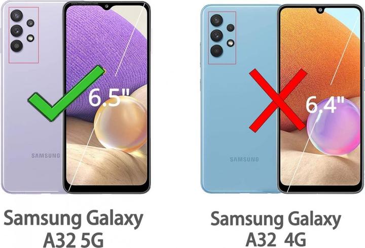 Actual product image Screenguard Samsung Galaxy A32 5G Rugged Shield Cover (Samsung Galaxy A32 5G)