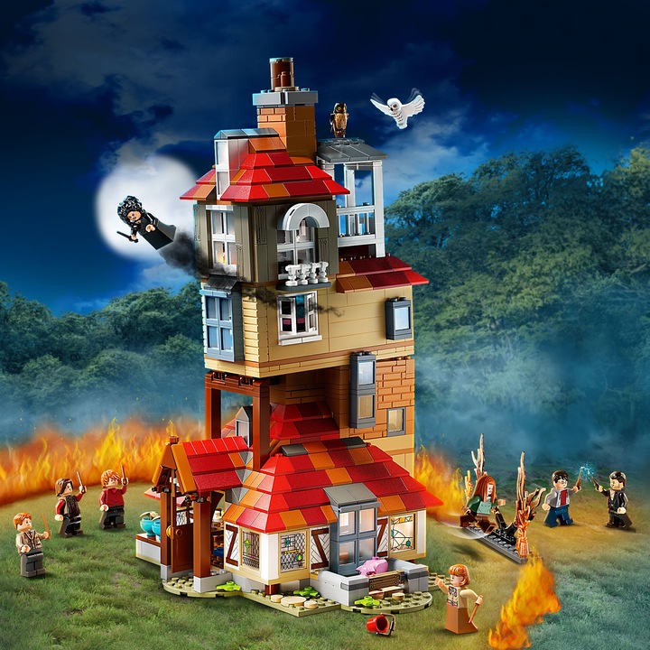 Image du produit LEGO Attaque sur le terrier (75980, LEGO Harry Potter, LEGO difficiles à trouver)