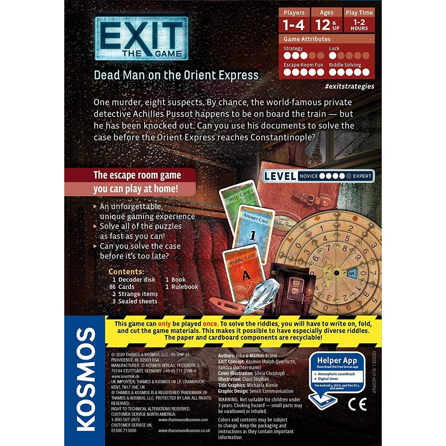 Thumbnail - Kosmos Exit: Dead Man on the Orient Express (Englisch)