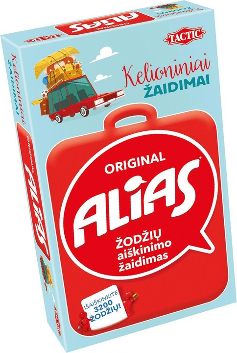 Productafbeelding Tactic Alias Reisspel (Engels) (Engels, Litouws)