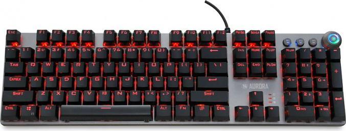 Actual product image iBox AURORA K-4 Keyboard USB QWERTY (US, Cable)