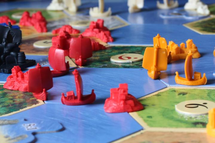 Productafbeelding Brain Games Catan: Zee Reizigers LT / LV / EE (Ests, Lets, Litouws, 3 - 4 Spelers)