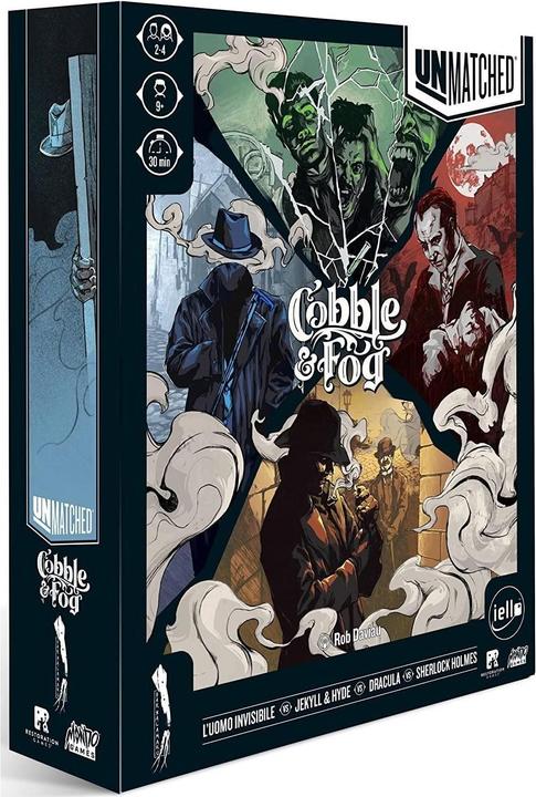 Produktbild Iello Unmatched: Cobble & Fog (Englisch, 2 - 4 Spieler)
