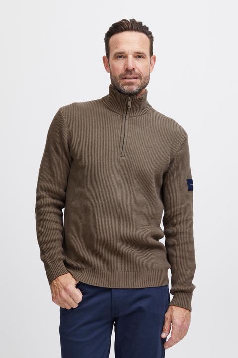 Produktbild FQ1924 FQKyle ribbed texture halfzip - Pullover - 21900568 (L)