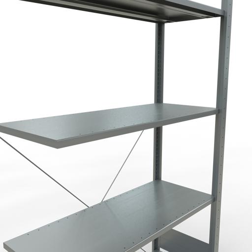 Actual product image Schulte Lagertechnik MULTIplus85 boltless bay system with cross brace