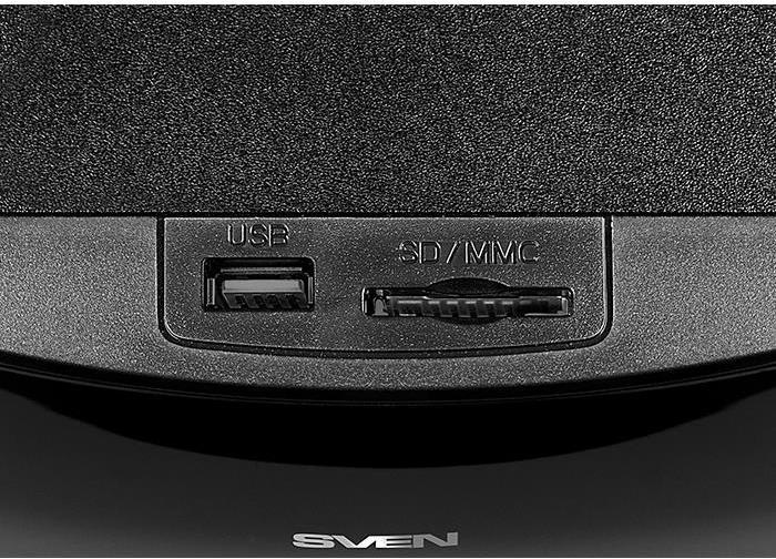 Image du produit Sven MS-307, 2.1 speakers, FM, Bluetooth, USB/SD, LED Ekranas, RC unit, power output 40W (20 + 2  1