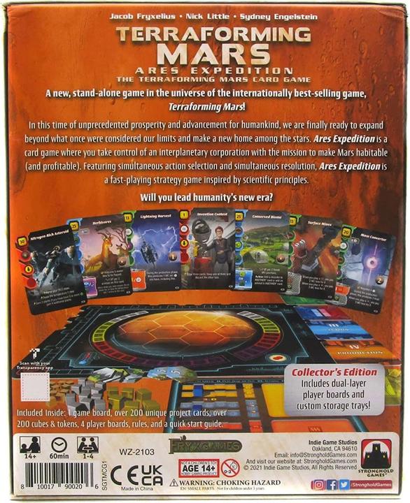 Immagine prodotto Terraforming Mars: Ares Expedition (Edizione da collezione) (Inglese)