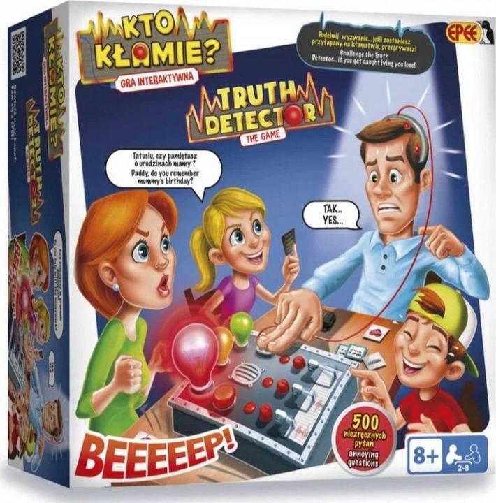 Produktbild EPEE Board game Who is lying? Interactive game (Polnisch, 2 - 8 Spieler)