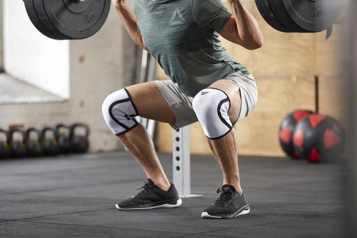 Actual product image Reebok Knee Sleeves White M (M)