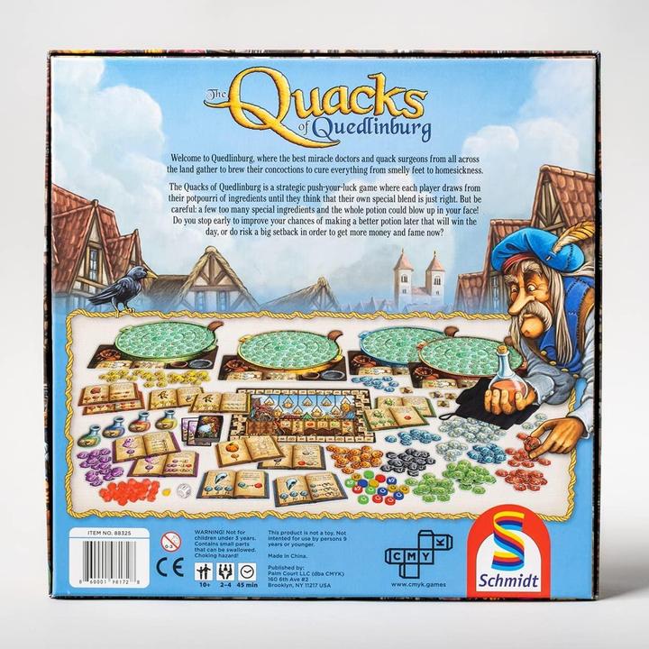 Produktbild Schmidt Spiele The Quacks of Quedlinburg (Englisch, 2 - 4 Spieler)