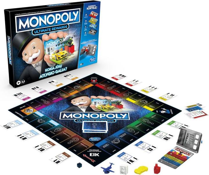 Actual product image Monopoly Hasbro Game ": Super Electronic Banking", LT (English)