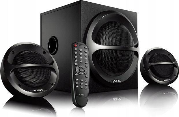 Image du produit Fenda Enceintes multimédia Bluetooth F&D A111X Bluetooth 4.0, lecteur de carte USB, MP3/WMA, FM, Remote Co (1 pièce, 11 W)