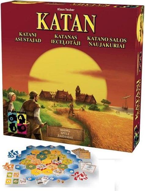Actual product image Brain Games žaidimas Katan, BRG # KATAN / BRG # CATAN (Lithuanian, Latvian, Estonian)