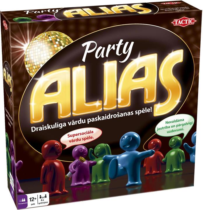 Productafbeelding Tactic TACTICS Spel Partij Alias (Litouws, 4 Spelers)