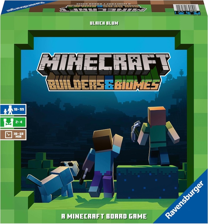 Produktbild Ravensburger board game Minecraft Builders & Biomes (LT, LV, EE), 27088 (Lettisch, Litauisch, Estnisch)