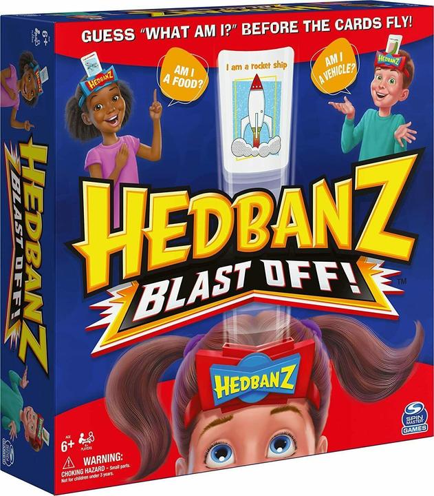 Immagine prodotto Spin Master gioco Hedbanz Blast Off, 6062194 (Inglese)
