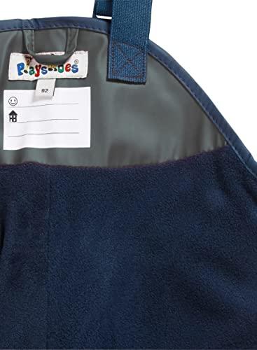 Produktbild Playshoes Regenhose Fleece Dunkelgrau Gr. 98 (98)
