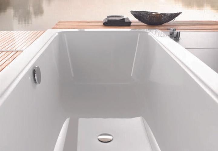 Produktbild Bette Rechteckbadewanne Doppelbadewanne One 80 x 180 cm wei glatt 3313 (158 l, 180 cm, 80 cm)