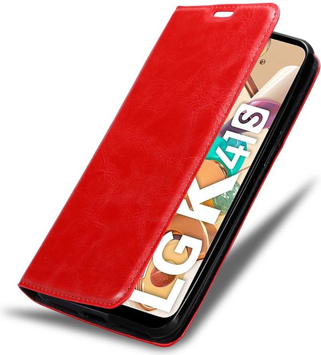 Produktbild Cadorabo Book Invisible Magnet Cover (LG KQ51)