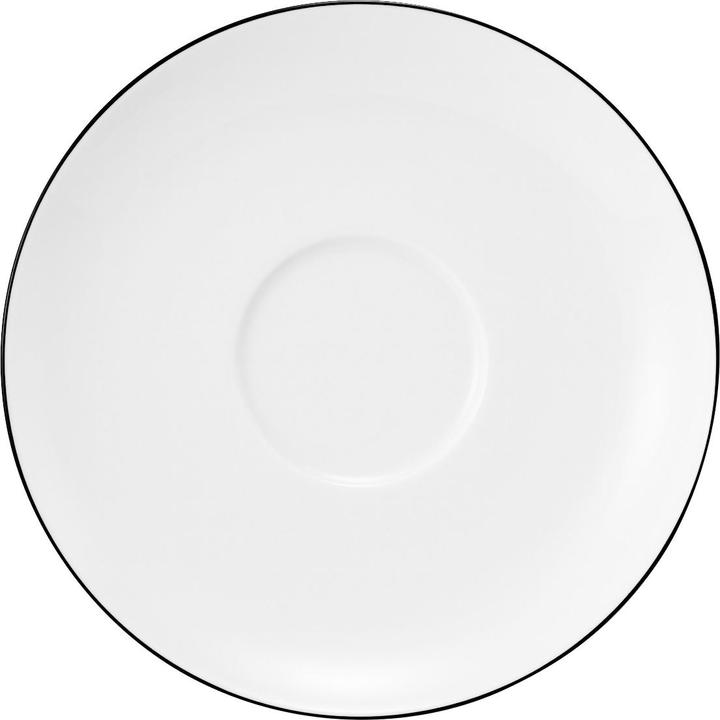Actual product image Seltmann Weiden LIDO Black Line 10826 Latte saucer 16 cm (160 ml, 1 x)