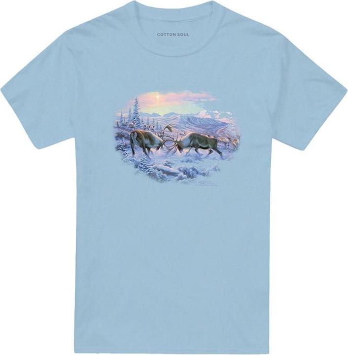 Produktbild Wildlife Battling Bulls TShirt (S)