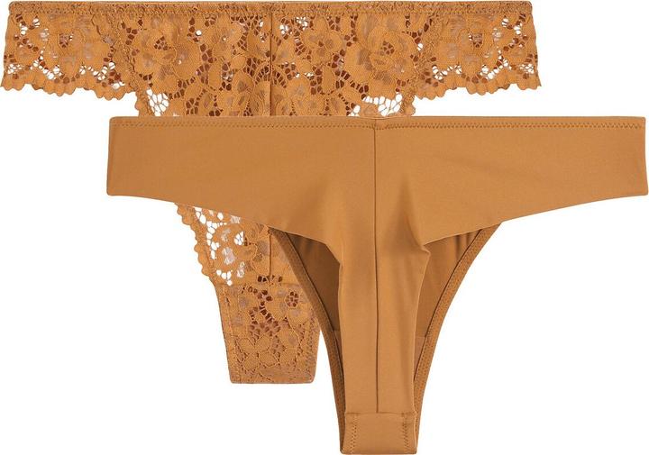 Image du produit La Redoute Collections 2er-Pack Tanga-Slips Signatures (42, lot de 2)