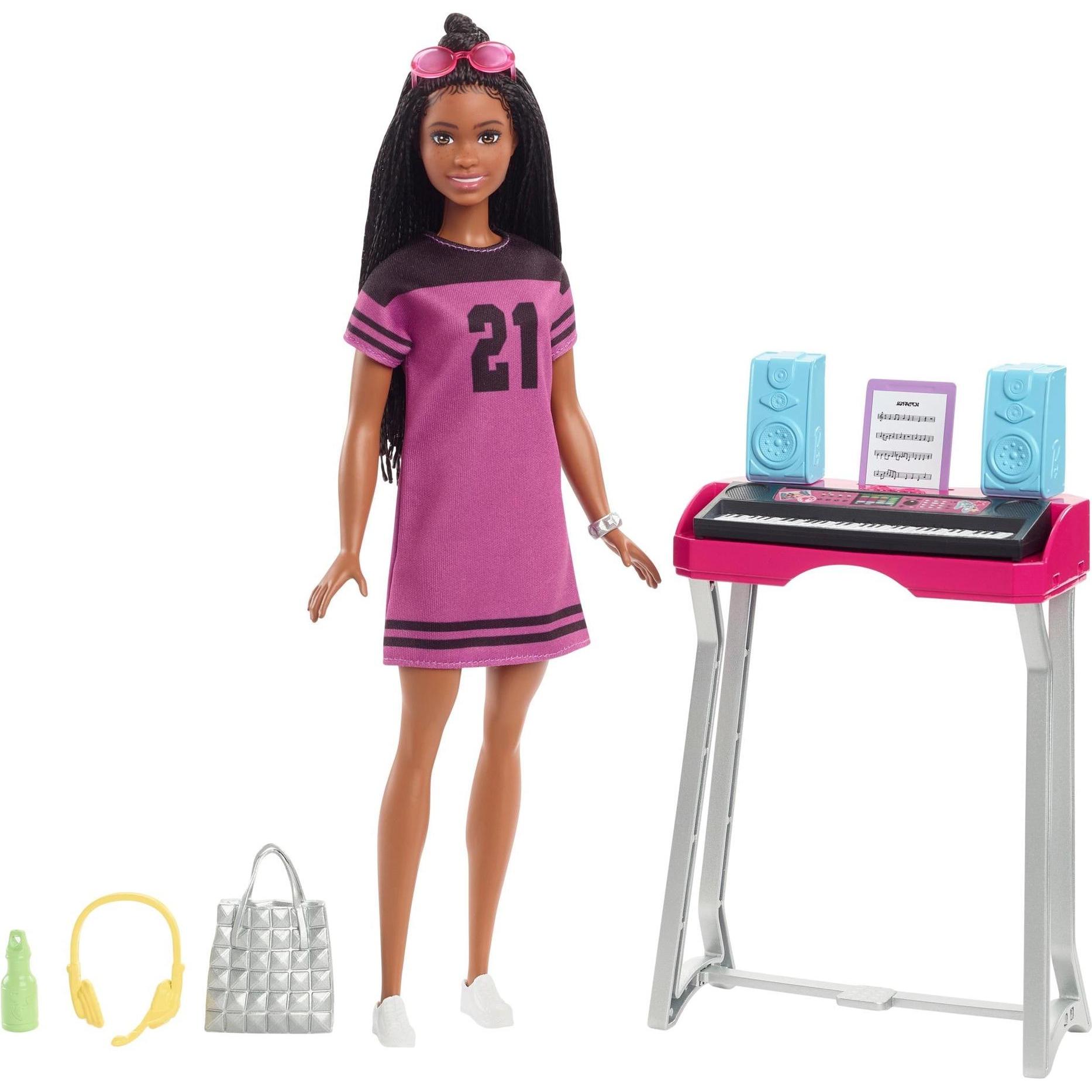 Thumbnail - Barbie Big City, Big Dreams Brooklyn Aufnahmestudio Spielset mit Puppe