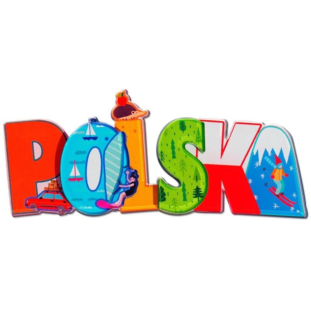 Nuance, Magneti, Magnet Ich liebe Polen Polska ILP-MAG-C-PL-42