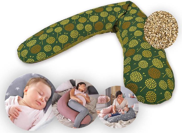 Actual product image Theraline Nursing Pillow "The Original" with Spelt Filling incl. Cover 190 cm (38 cm)