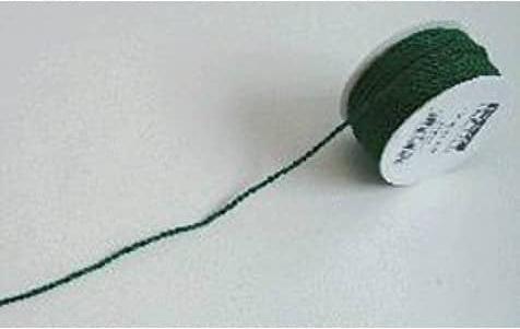 Actual product image Goldina Silk cord 3mmx25m dgreen