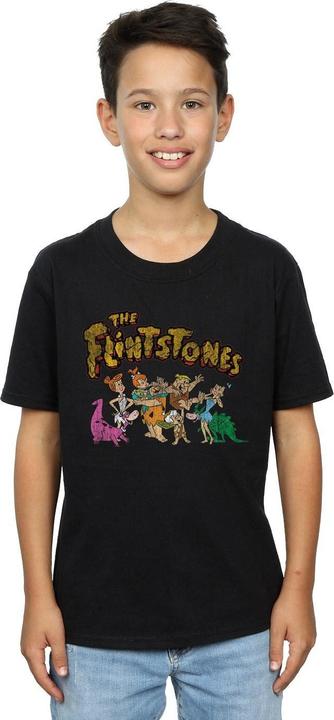 Image du produit The Flintstones - T-shirt GROUP DISTRESSED - Garçon (152, 158)