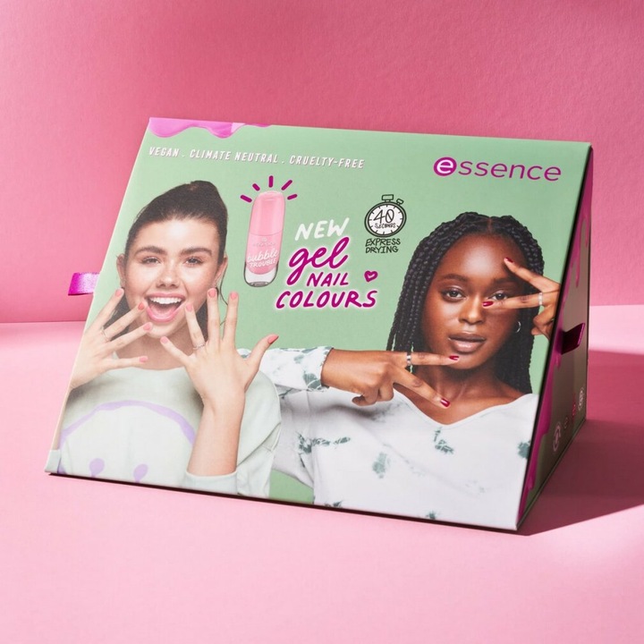 Actual product image essence Nail polish Gel Nail 29 CRAZY cocoa (29 CRAZY cocoa, Gel-Effect Nail Polish)