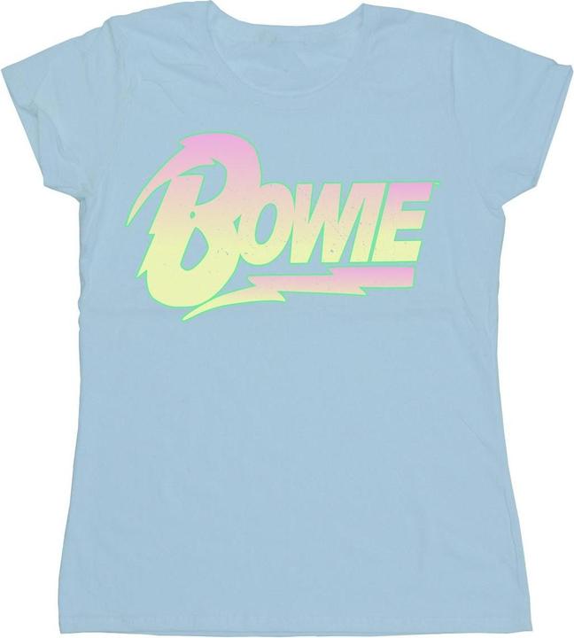 Produktbild David Bowie Neon Logo TShirt (M)