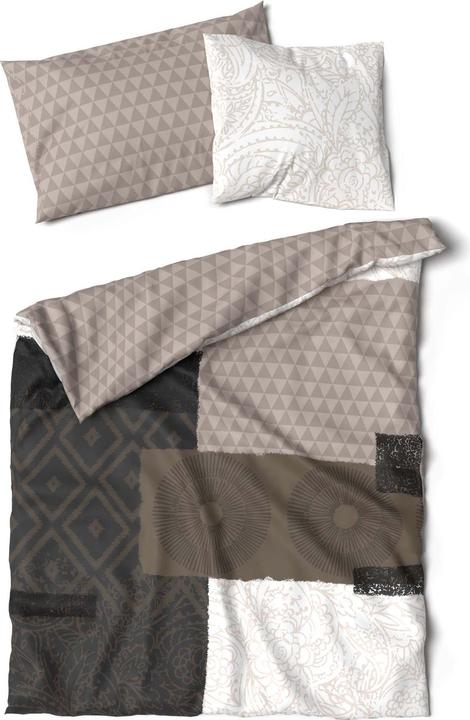 Immagine prodotto Lotus Bettwaren Création Biancheria da letto in raso Yeshia (Copricuscino, 65 x 100 cm)