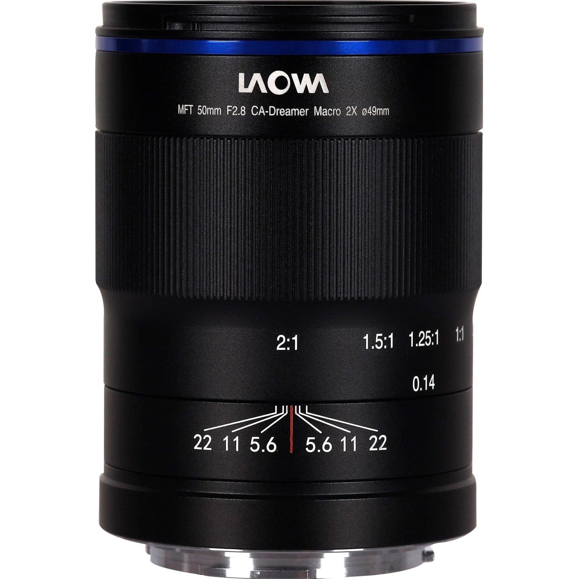 Laowa 50mm f/ 2.8 2X Apo MFT (Micro Four Thirds, Micro Four Thirds), Objektiv, Schwarz