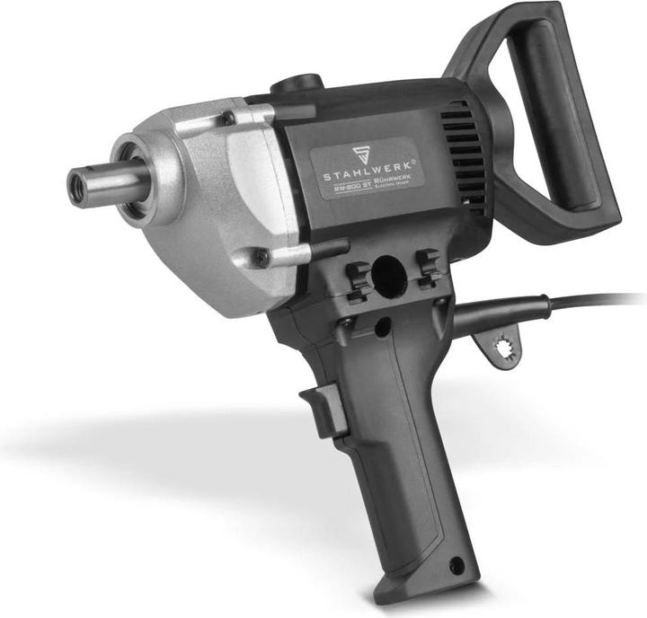 Actual product image Stahlwerk RW-800 ST Rührwerk 800 W 500 U/min Mörtelrührer Kompaktes Rührgerät für Mörtel und Beton