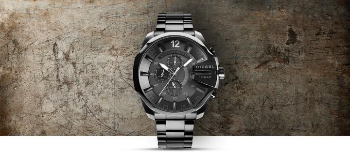 Immagine prodotto Diesel Zegarek Zegarek Męski Mega Chief DZ4355 Czarny (Cronografo, 51 mm)