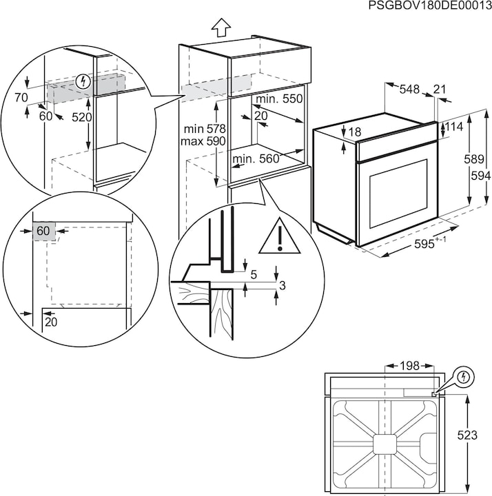 Image du produit Electrolux KODEH70X A Acier inoxydable