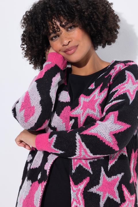 Produktbild Angel of Style Strickjacke, Straight Fit, Mustermix, offene Form (42, 44)