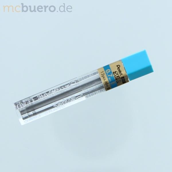 Produktbild Pentel Druckbleistift-Mine HI-POLYMER SUPER, H„rtegrad: B (1 Stk., 0.70 mm, B)