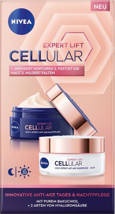 Image du produit NIVEA Cellulaire Expert Lift Anti-Âge Avancé Duo Pack (Kit de soins du visage)
