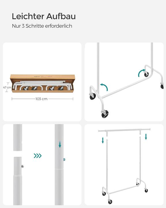 Actual product image Songmics Coat rack