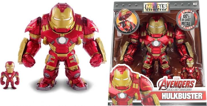 Produktbild Jada Marvel figurines métal Iron Man & Hulkbuster 5-15 cm